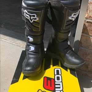 Fox Youth Dirt Bike ridding boots